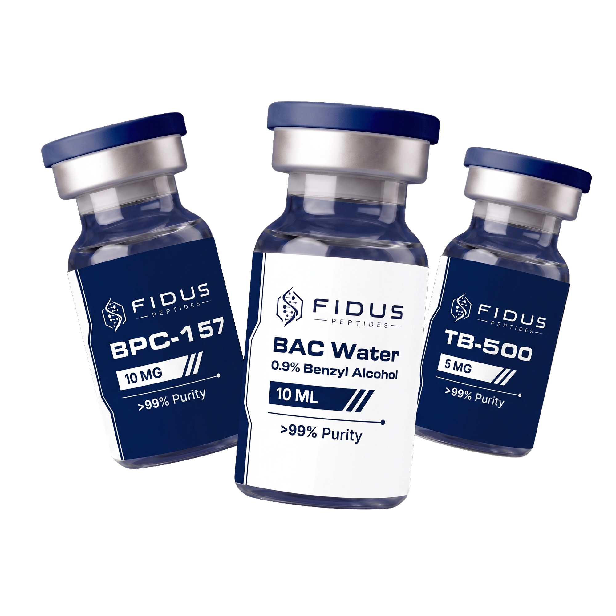 Fidus Peptides research peptide vials