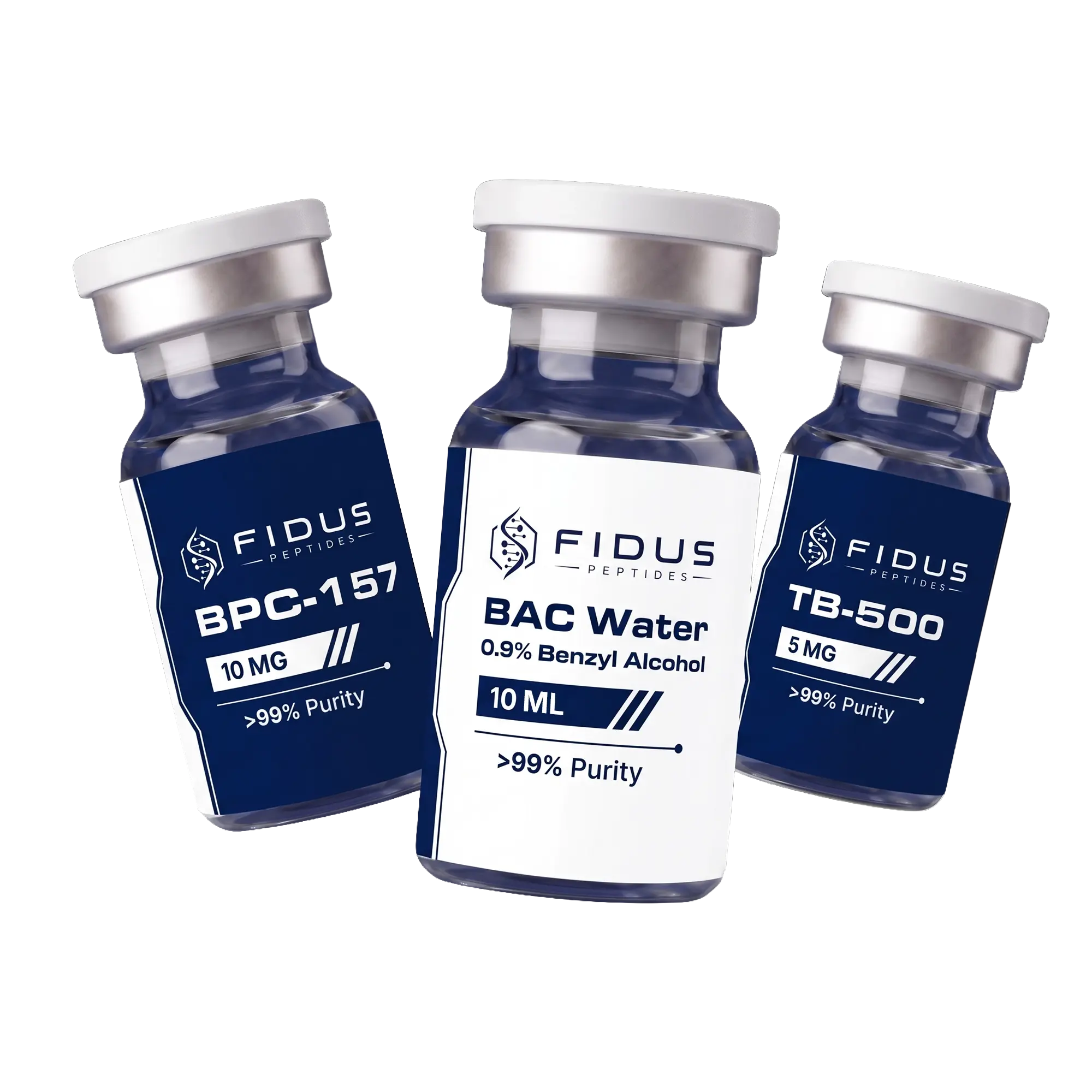 Fidus Peptides research peptide vials